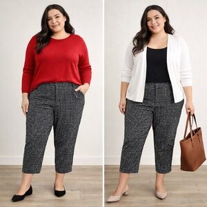 Old Navy Plaid Pixie Pant